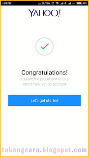 cara daftar email yahoo lewat hp