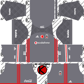 Besiktas J.K. 2017/18 - Dream League Soccer Kits