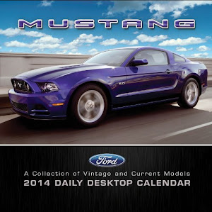 2014 Ford Mustang Box Calendar