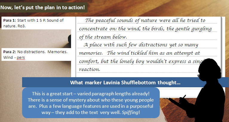 Gcse English Language Student Example Answers For Question 5 Paper 1 Kuriositas