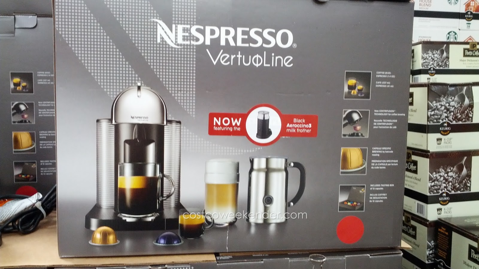 Nespresso Vertuoline With Aeroccino Plus Costco Weekender