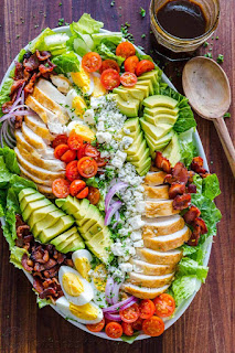 Cobb Salad with the Best Dressing