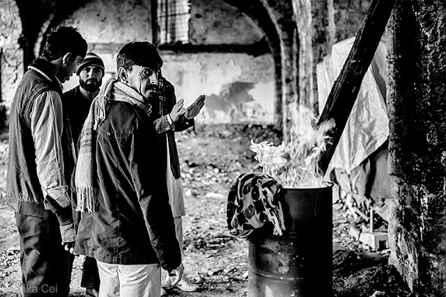 Trieste, refugees, silos