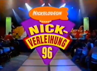 'Nickelodeon Verleihung 1996' logo