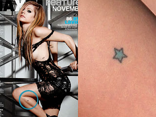 Avril Lavigne Tattoo Designs