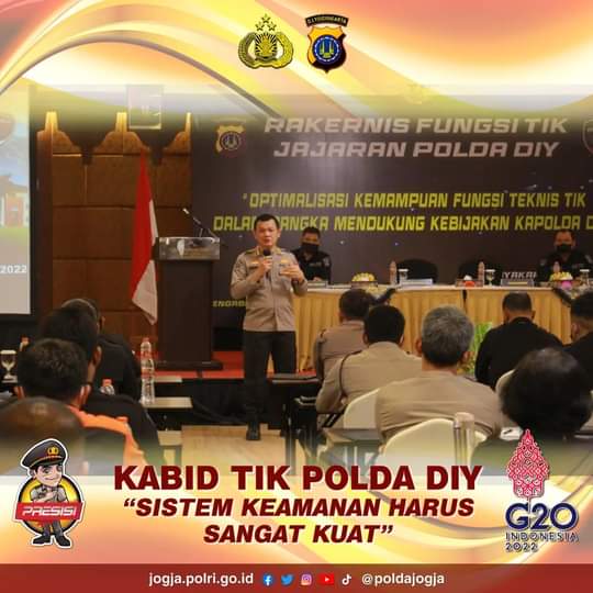 POLDA DIY GELAR RAPAT KERJA TEKNIS DI GRAND MERCURE YOGYAKARTA