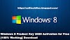 Windows 8 Product Key 2020 Activation for Free [100% Working] Download