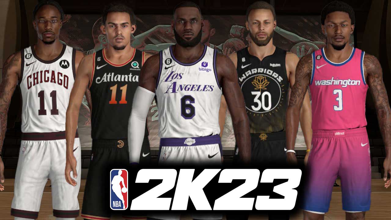 NBA 2K23 Updated 2023 City Edition Jerseys (30 Teams) - Shuajota