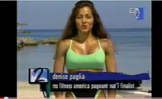 fitness beach workout for women, denise paglia leading a shoulders and leg workout, tone legs, tone your legs, legs and shoulders exercises for women, ESPN fitness beach workout for women, aerobics, aerobics workout for women to tone legs and work shoulders denise paglia aerobics fitness womens legs workout