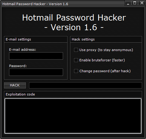 how to hack hotmail password