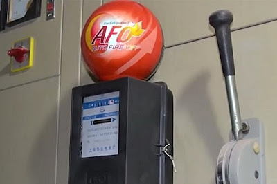 The AFO Fire Extinguisher Ball, AWESOME Fire-Extinguishing Grenade