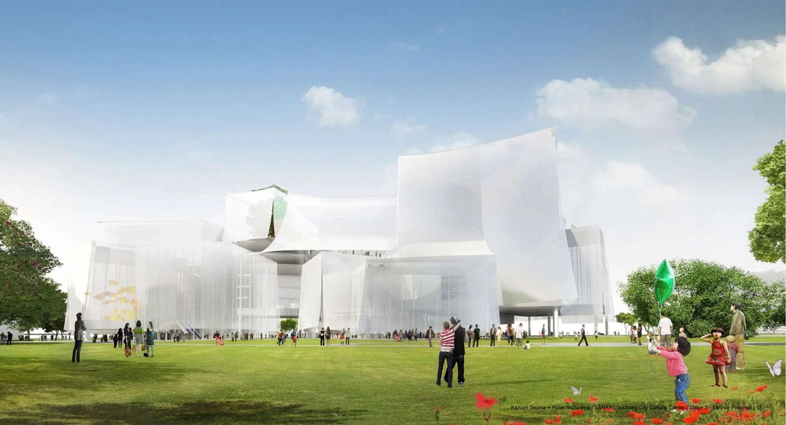 Sanaa wins Taichung City Cultural Center competition