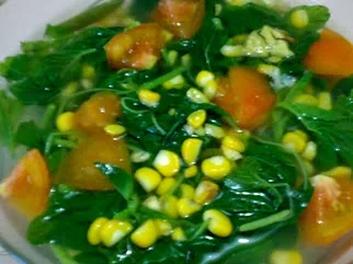 Sayur Bobor Bayam