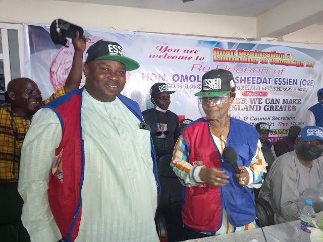 Local Council Poll:Hon Mrs Omolola Essien Affirms Committment To Serve Lagos Mainland For The Second term As She Openly Declared And Launched Campaign