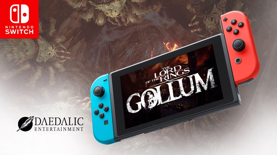 lord of the rings gollum nintendo switch release 2021 stealth adventure game pc ps4 ps5 xb1 xsx daedalic entertainment