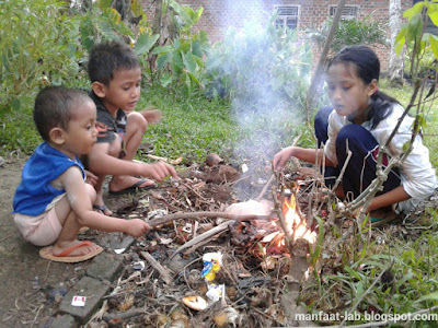 Mencintai alam melalui gemar membakar plastik