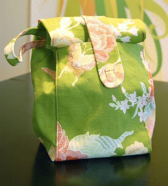 Lunch Sack Bag Tutorial