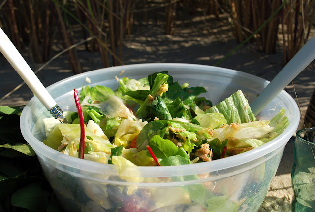 salotos su tunu, salads