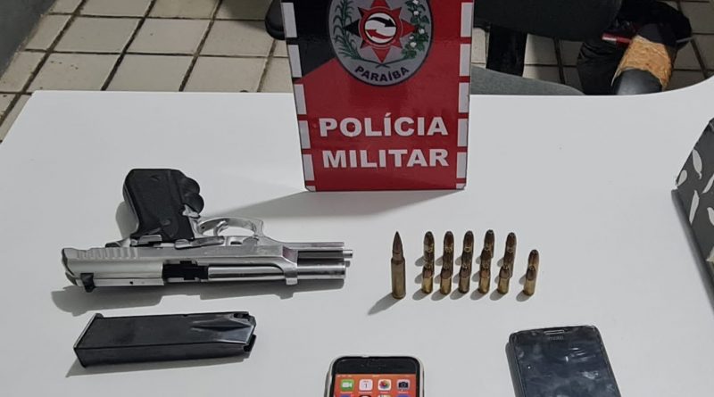 Polícia Militar apreende menor com arma de fogo em São Bento