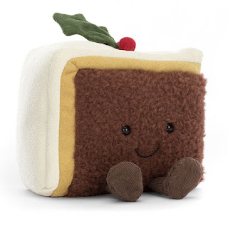 Jellycat Amuseable Slice Christmas Cake