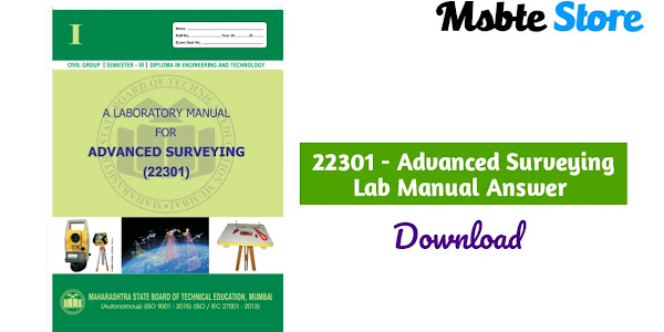 ASU Solved Manual - 22301 Advanced Surveying Lab Manual Answer Download 