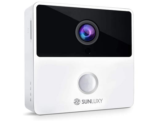 S SUNLUXY Mini Indoor Camera with Backup Battery