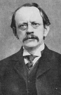 portrait photograph of sir J.J. Thomson