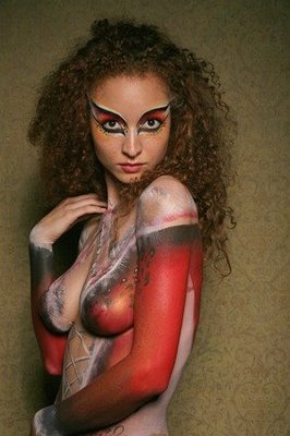 Festival Body Painting Ideas