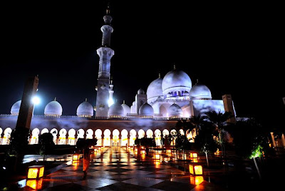 Masjid Agung Sheikh Zayed Abu Dhabi Uni Emirat Arab