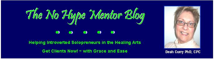 the No Hype Mentor Blog