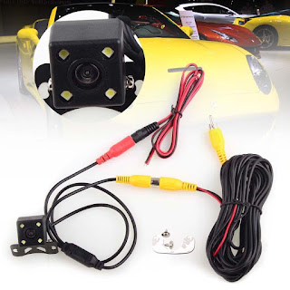 CCD Waterproof LED Night Vision Cars Rear view Backup Reverse Parking Camera MW