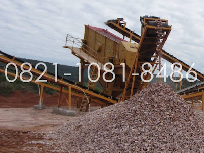 Jual Stone Crusher 40-60 Ton Per Jam (Jaw to Jaw to Jaw)