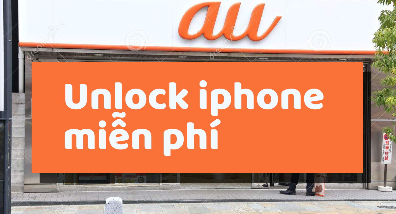 Cách unlock iphone lock AU lên quốc tế miễn phí