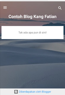 tutorial Cara Membuat Blog terbaru di Blogger mudah, cepat dan gratis