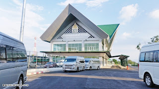 Immigration checkpoint at Sadao Border Thailand Malaysia