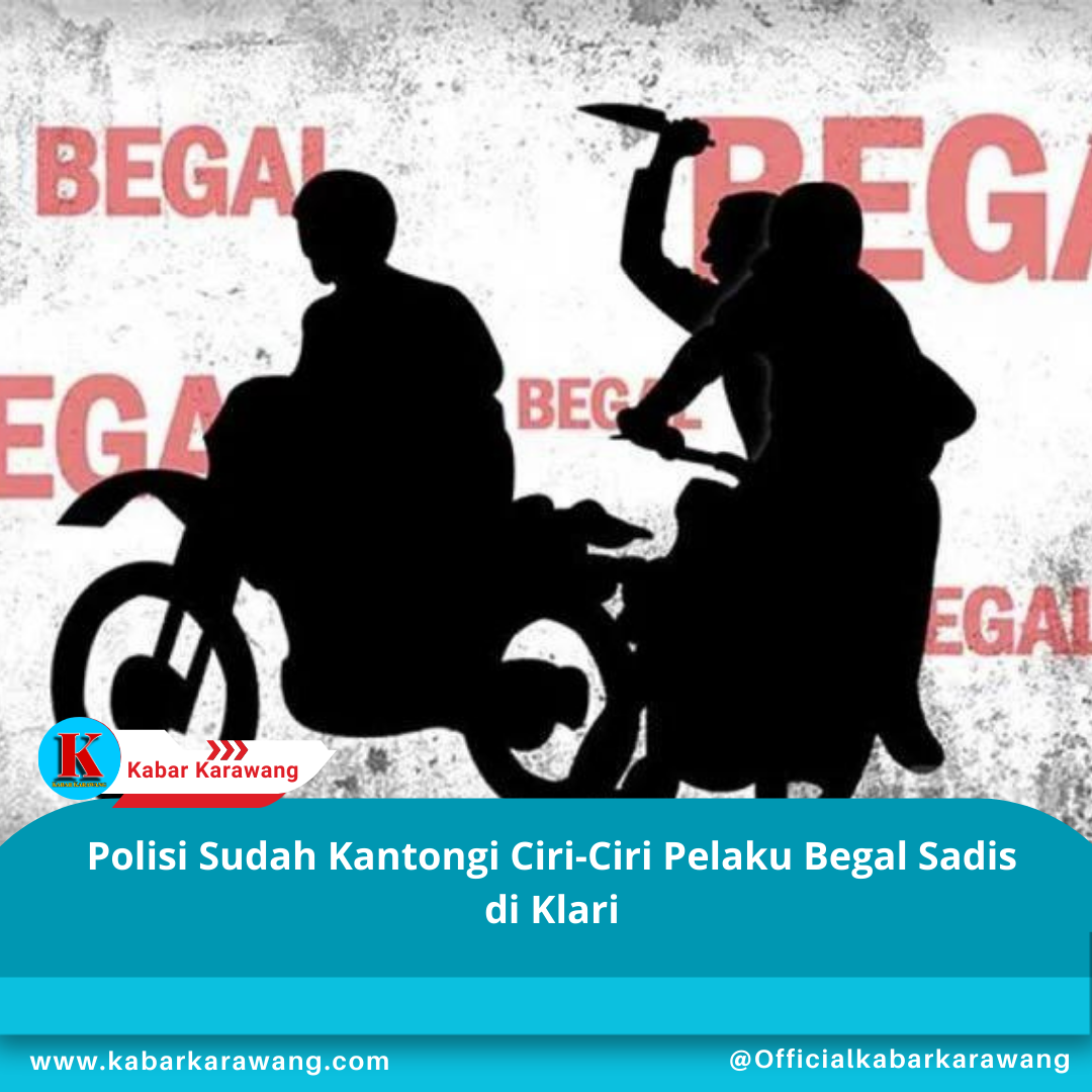 Polisi Sudah Kantongi Ciri-Ciri Pelaku Begal Sadis di Klari