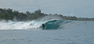 surf camping trip indonesia mentawai ian battrick lunasurf surfboard tail pads