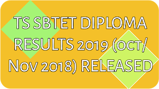 TS diploma results 2019 released