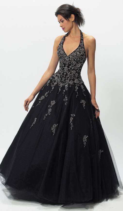 Gothic Wedding Dress Gown