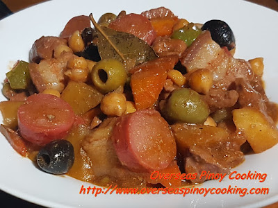 Special Pork Menudo with Olives