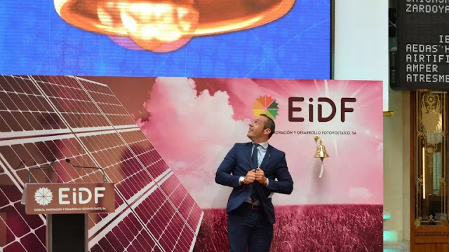 EiDF Solar amortiza pagarés por 7,5 millones y sigue trabajando para presentar sus cuentas «lo antes posible»