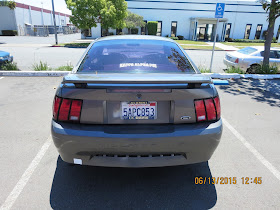 Mustang before repairs & paint at Almost Everything Auto Body