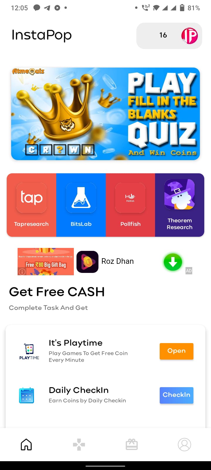 paytm cashback game