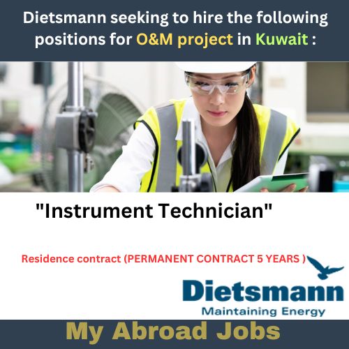 Dietsmann seeking to hire Instrument Technician