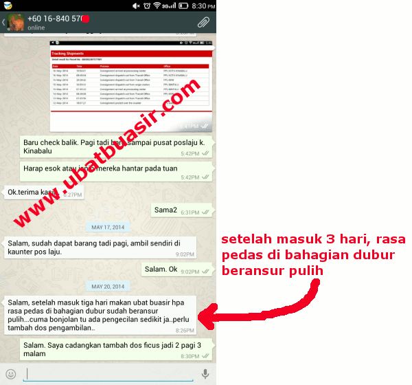 57 Testimoni Ubat BUASIR Hpa (1 ke 30)