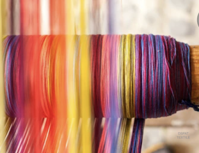 Applied direct dye on yarn