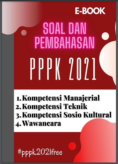 Cover ebook Soal dan Pembahasan PPPK 2021