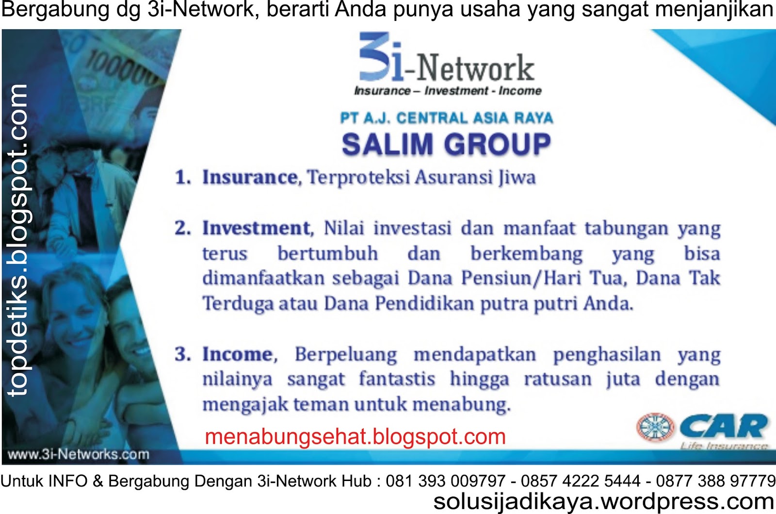 Tabungan, Deposito, Investasi, 3i network, Bank, Bisnis, Travel, PPOB