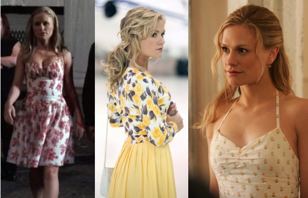 Sookie is the epitome of a girly girl in her pastel toned dresses 