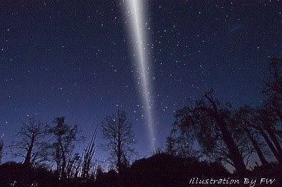 Mystery Over Lights in Wanganui Sky